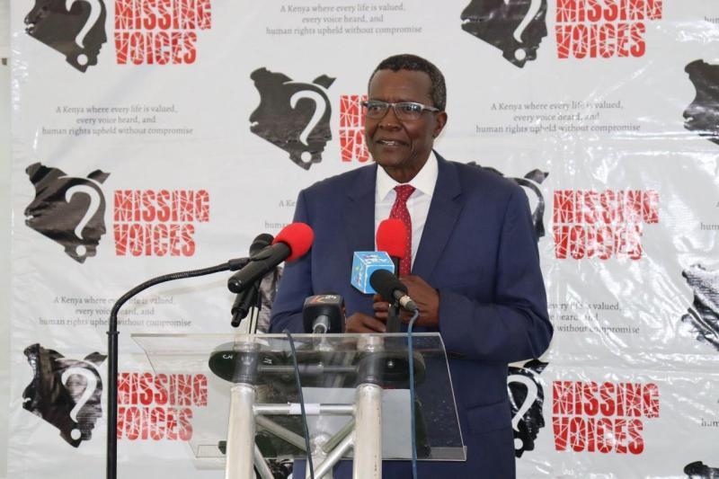 File image of former CJ David Maraga.